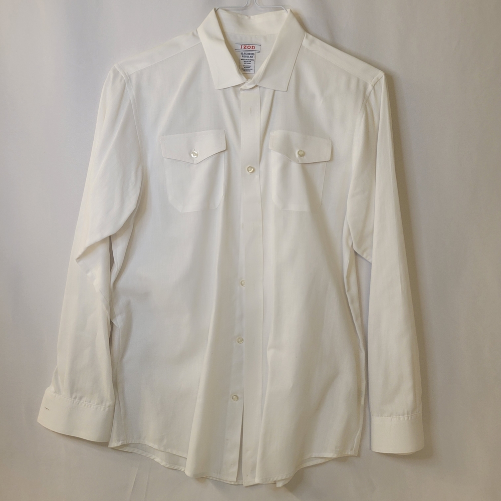 Izod Classic White Dress Shirt